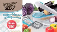 Multifunctional Vegetable Cutter, Slicer & Grater with Storage Container