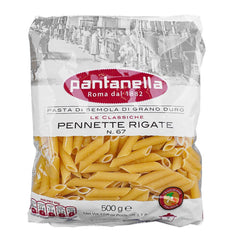 Pantanella Le Classiche Pasta, Pennette Rigate No. 67, 500g