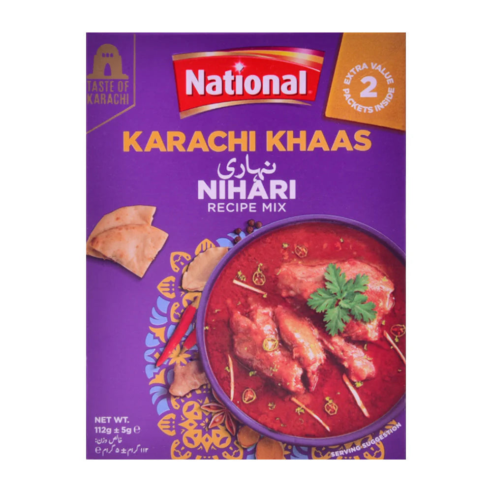 NATIONAL KARACHI KHAAS NIHARI RECIPE MIX 112 GM
