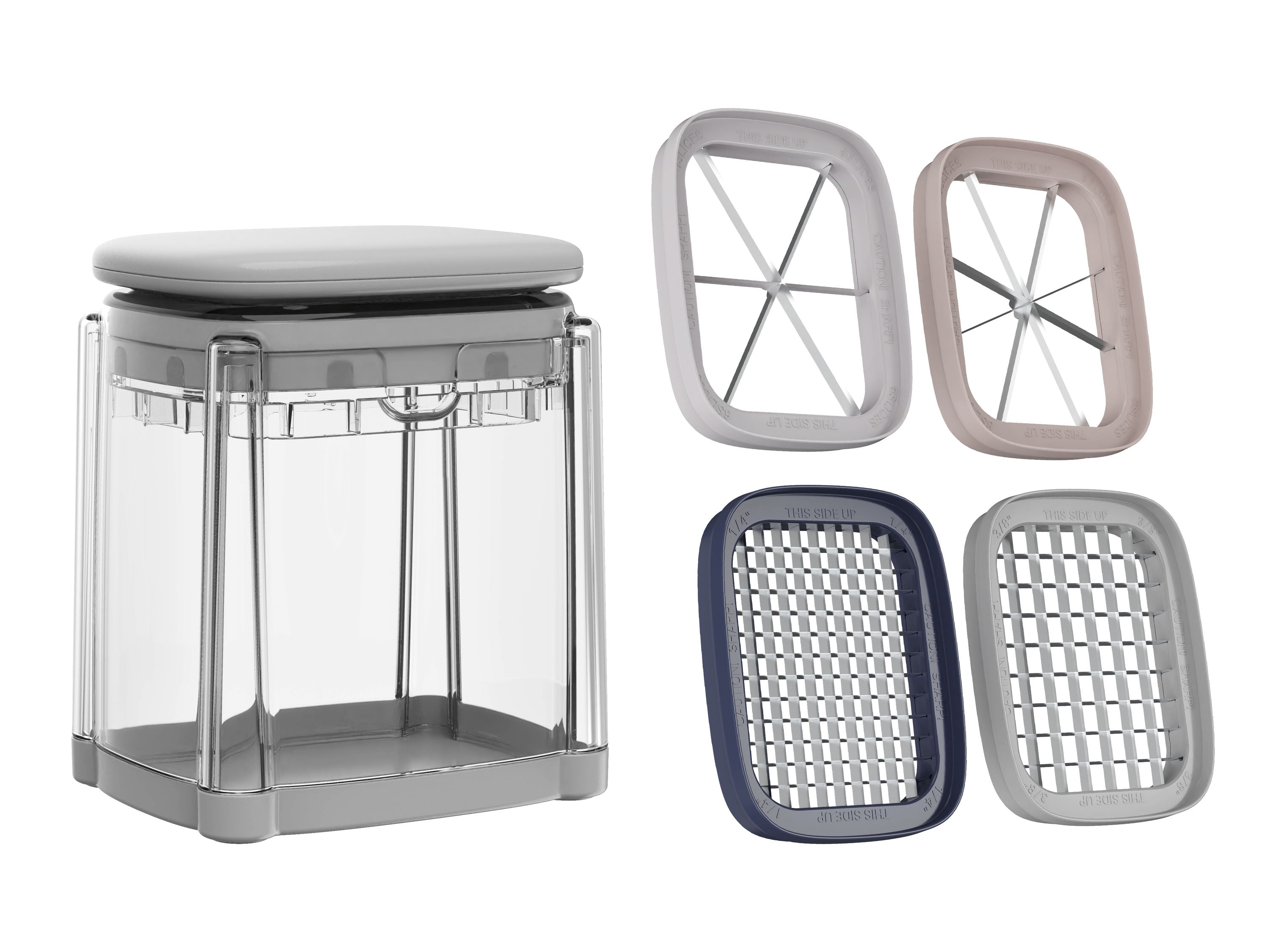 Multifunctional Manual Kitchen French Fries Potato Chips Cutter Slicer Chopper Vegetable Cutter Fruit Salad Cutter