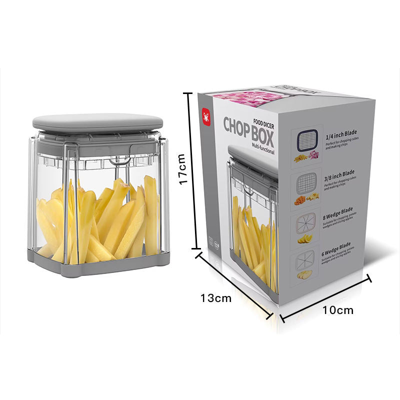 Multifunctional Manual Kitchen French Fries Potato Chips Cutter Slicer Chopper Vegetable Cutter Fruit Salad Cutter