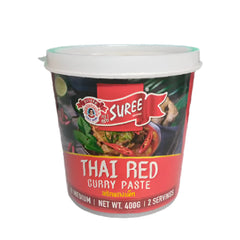 SUREE CURRY PASTE RED 400 GM