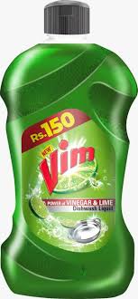 Vim Dishwash Liquid Bottle Lime - 250ML