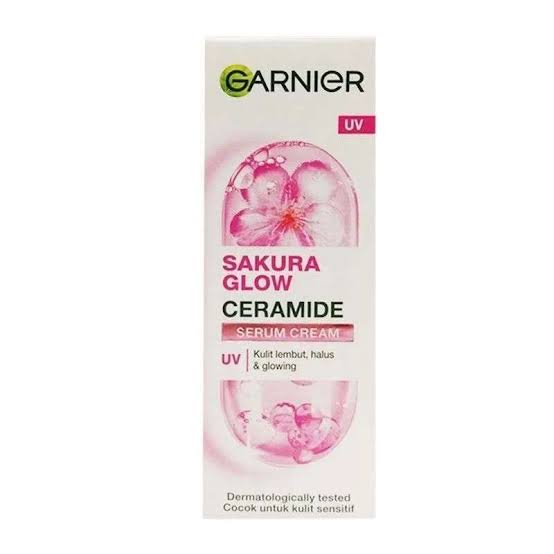 Garnier Sakura Glow Ceramide Serum Cream  40ML
