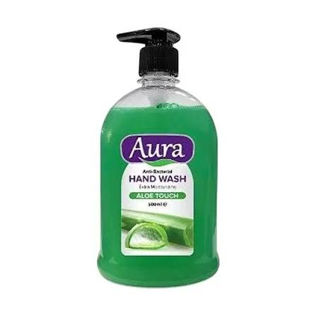 Aura Anti Bacterial Aloe Touch Hand Wash 500ml