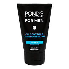 Pond's Men Oil Control & Comedo Removal Face Wash,  For Oily Skin, 100g